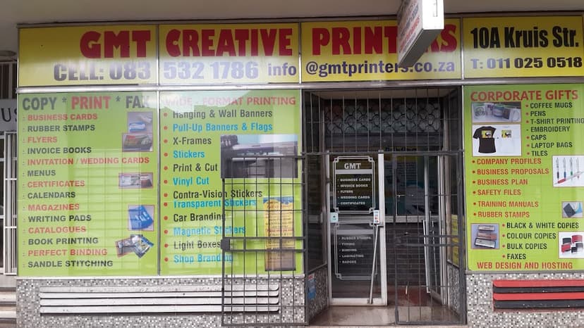 GMT Creative Printers
